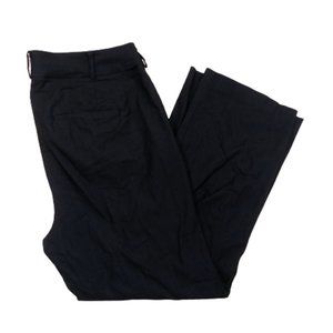 Lane Bryant Women Size20 Trouser Pants Black 12889